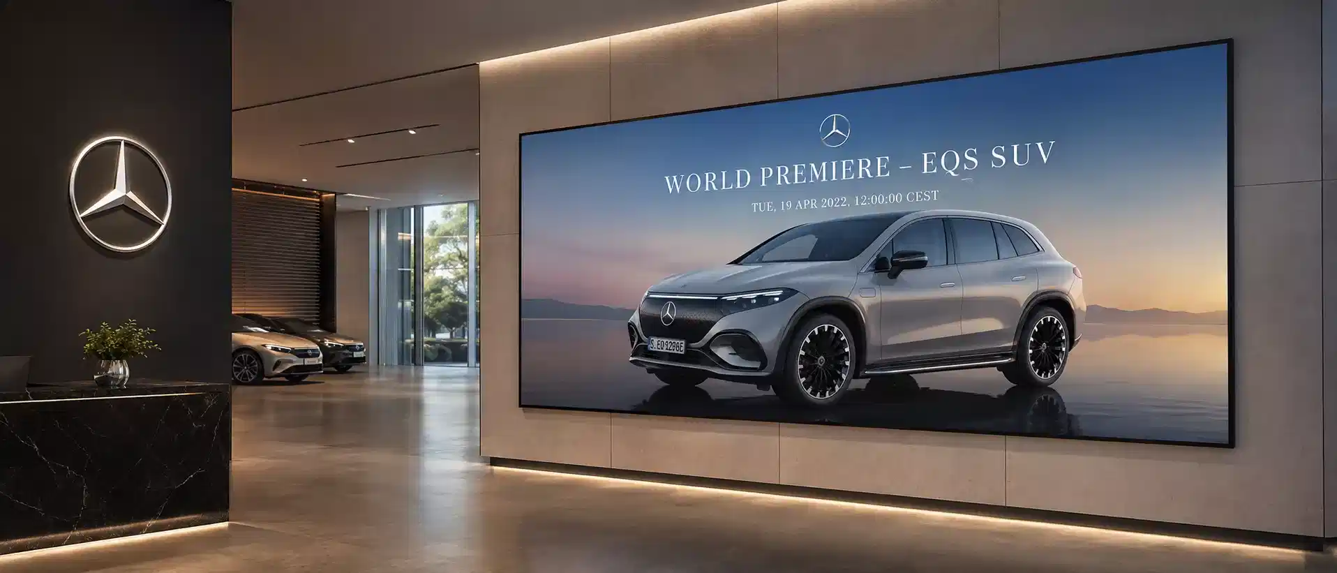Mercedes-Benz digital signage deployment powered by Pickcel