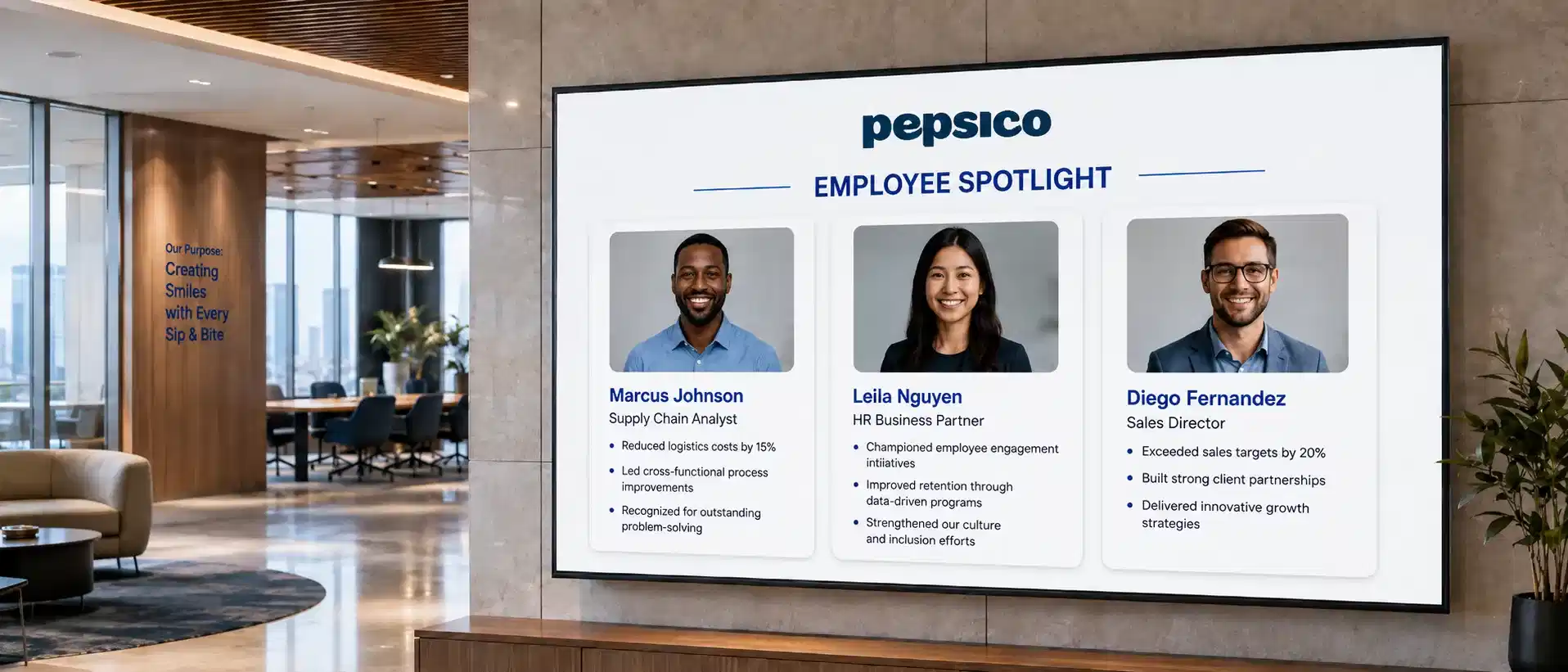 PepsiCo digital signage deployment powered by Pickcel