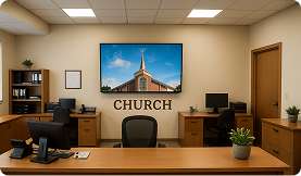 Offices & Admin Desks digital signage