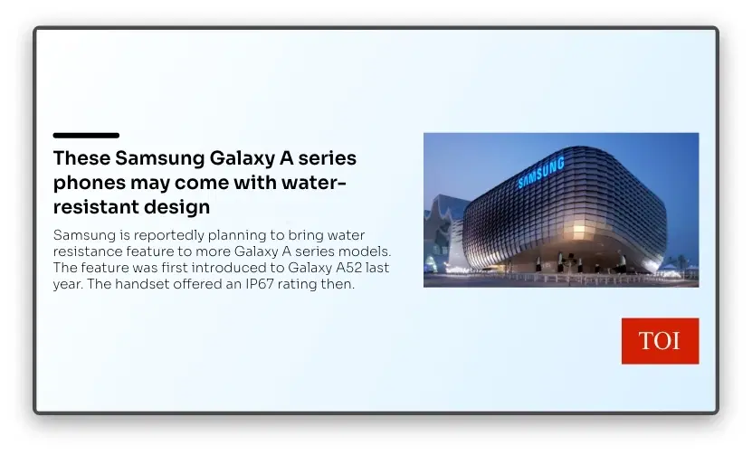 TOI News App - Look 3