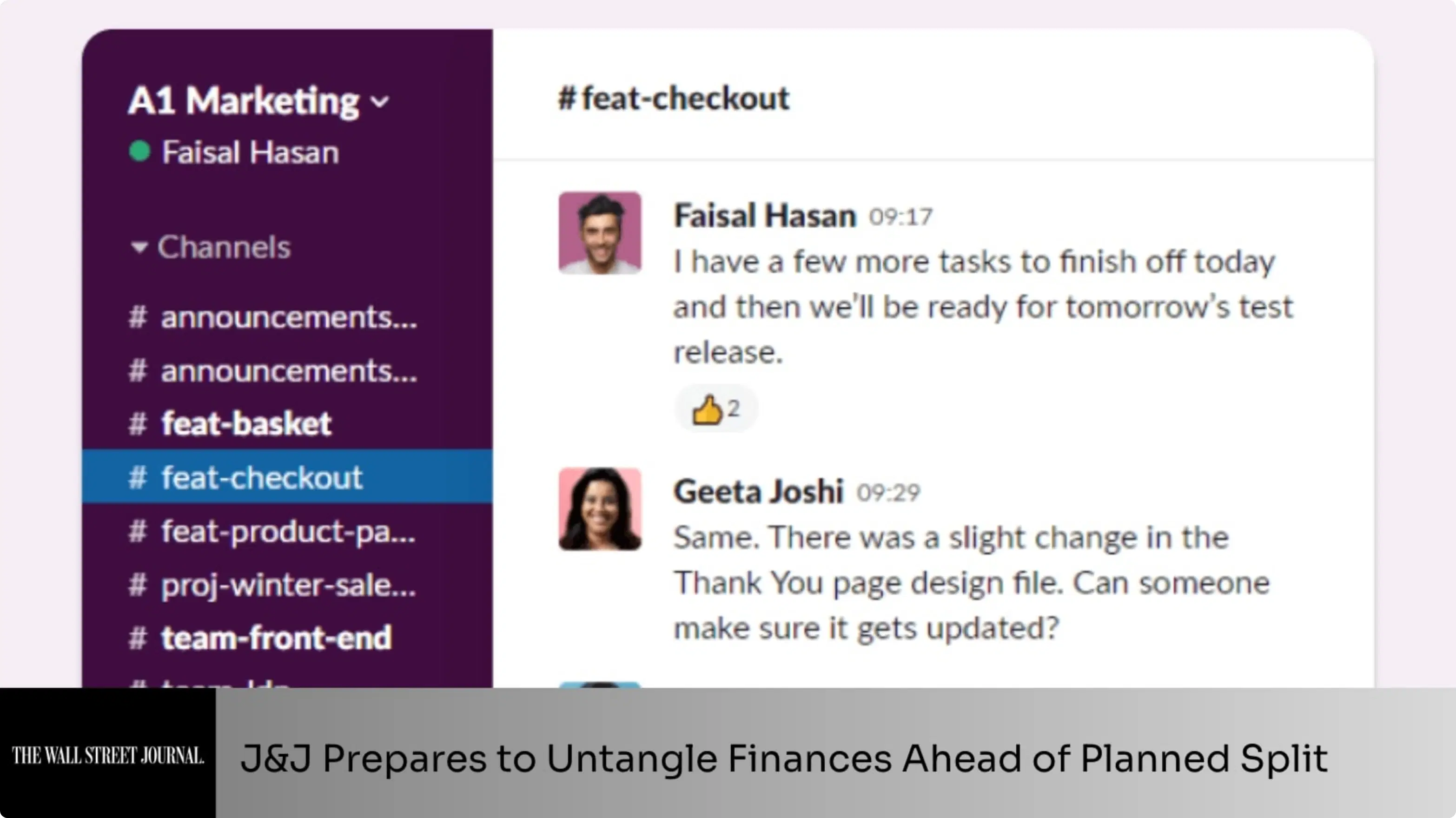 Slack app Slack app