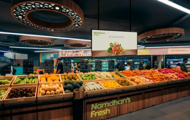 Namdhari Fresh Digital Signage