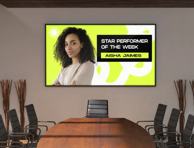 Smart Meeting Room Displays