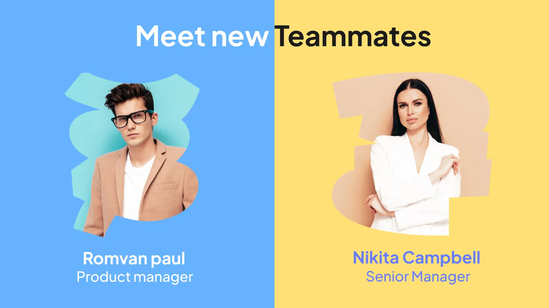 Corporate digital signage screen 1