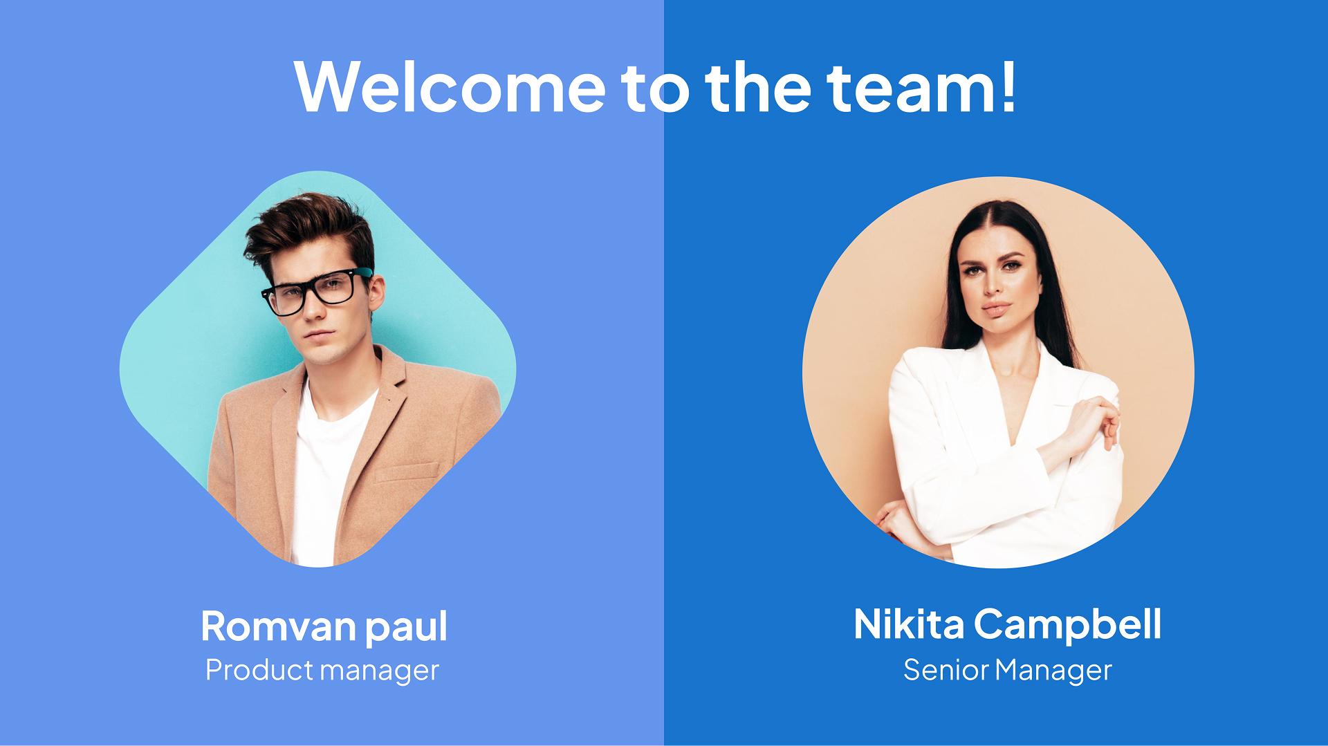 Corporate digital signage screen 1