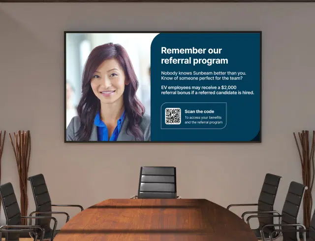 Smart Meeting Room Displays