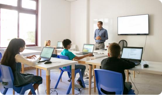 Classrooms digital signage