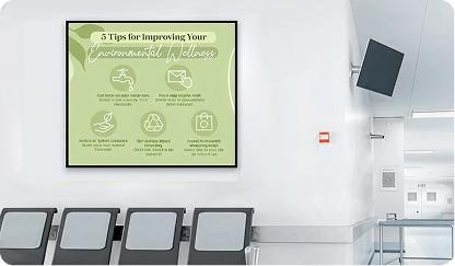 Consultation Rooms & Waiting Areas digital signage