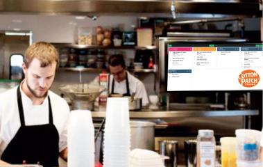 Cotton Patch hospitality digital signage case study