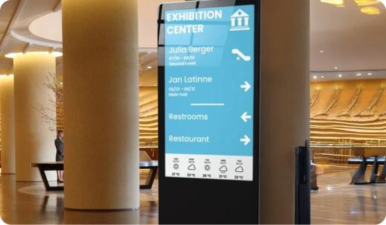 Operations & Training Zones digital signage