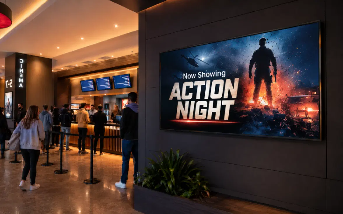 Entertainment digital signage — Pickcel