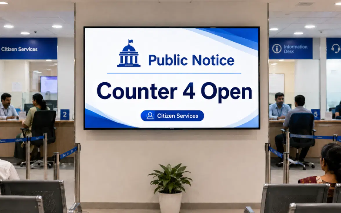 Government & NGO digital signage — Pickcel