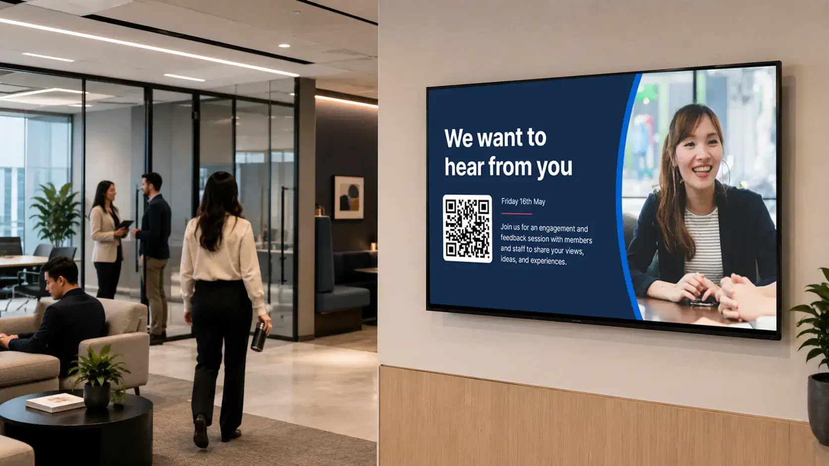 Office digital signage — Pickcel