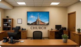 Offices & Admin Desks digital signage