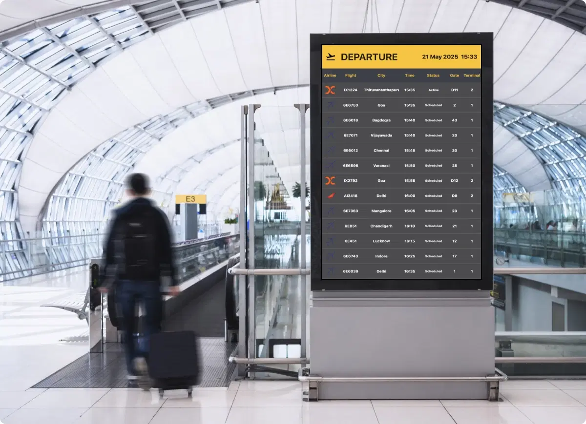Transportation information display systems