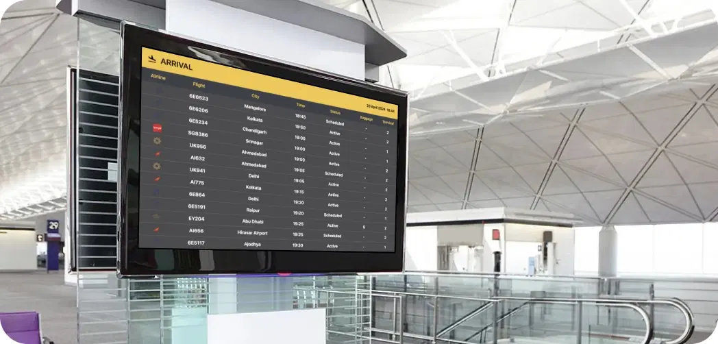 Flight Information Display System (FIDS)