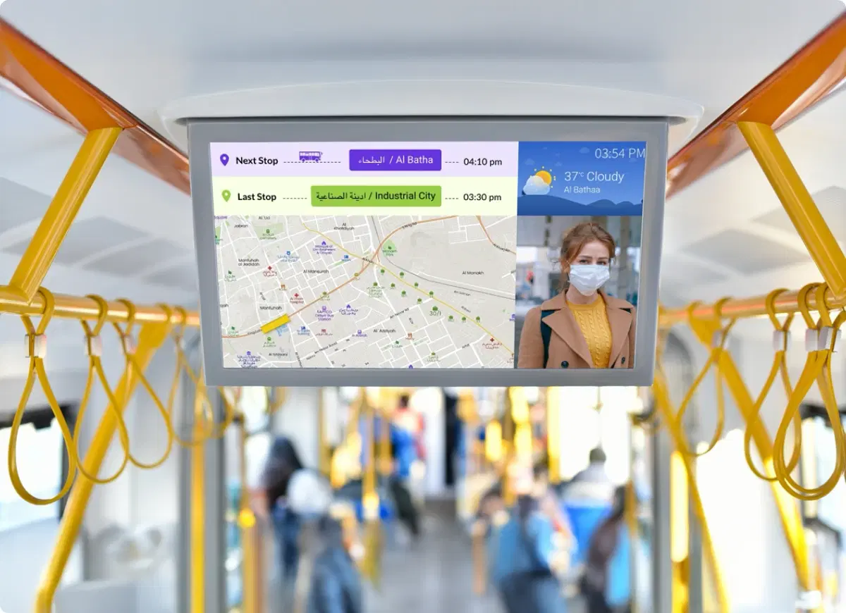 On-vehicle display management