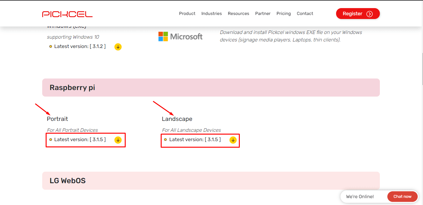 Download Raspberry Pi image