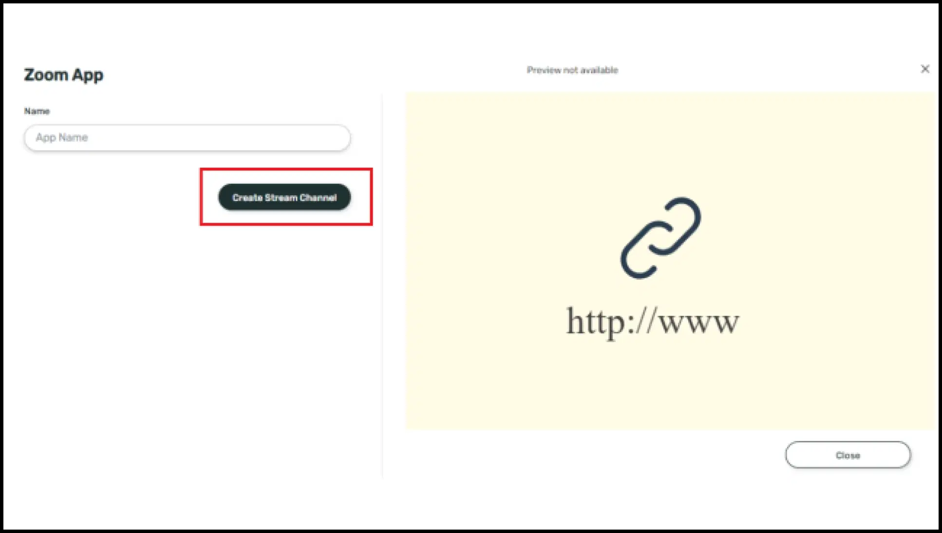 Set up a private live stream in Pickcel