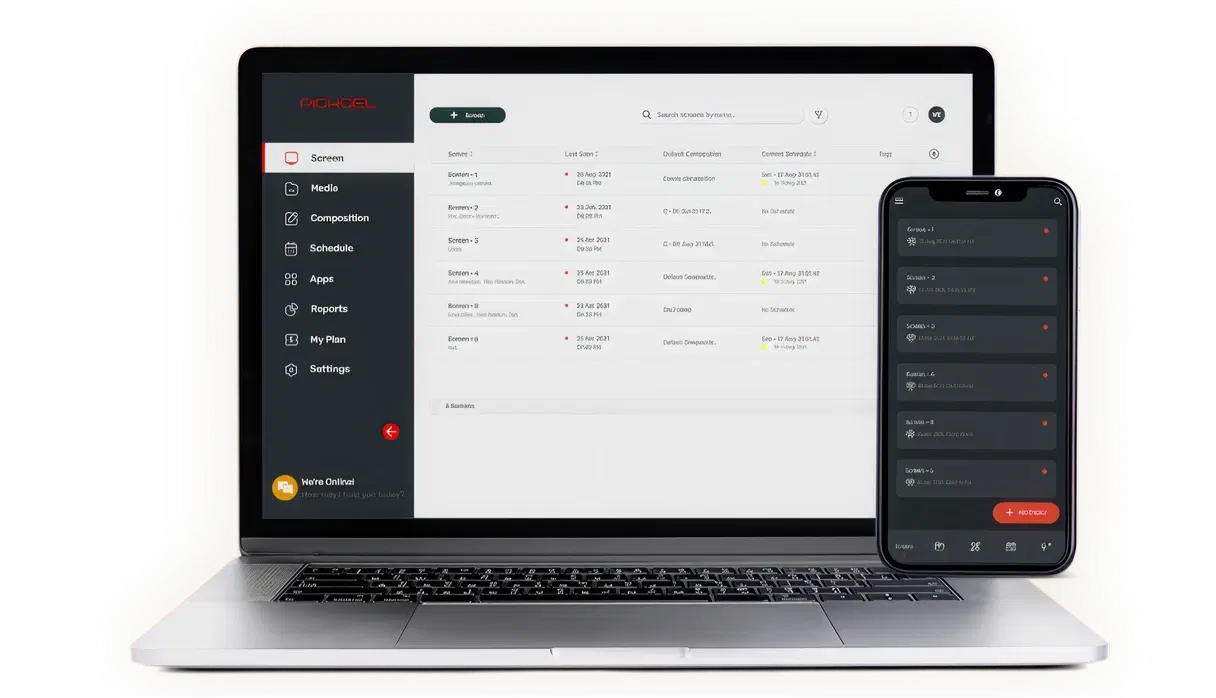 Pickcel Go Mobile App