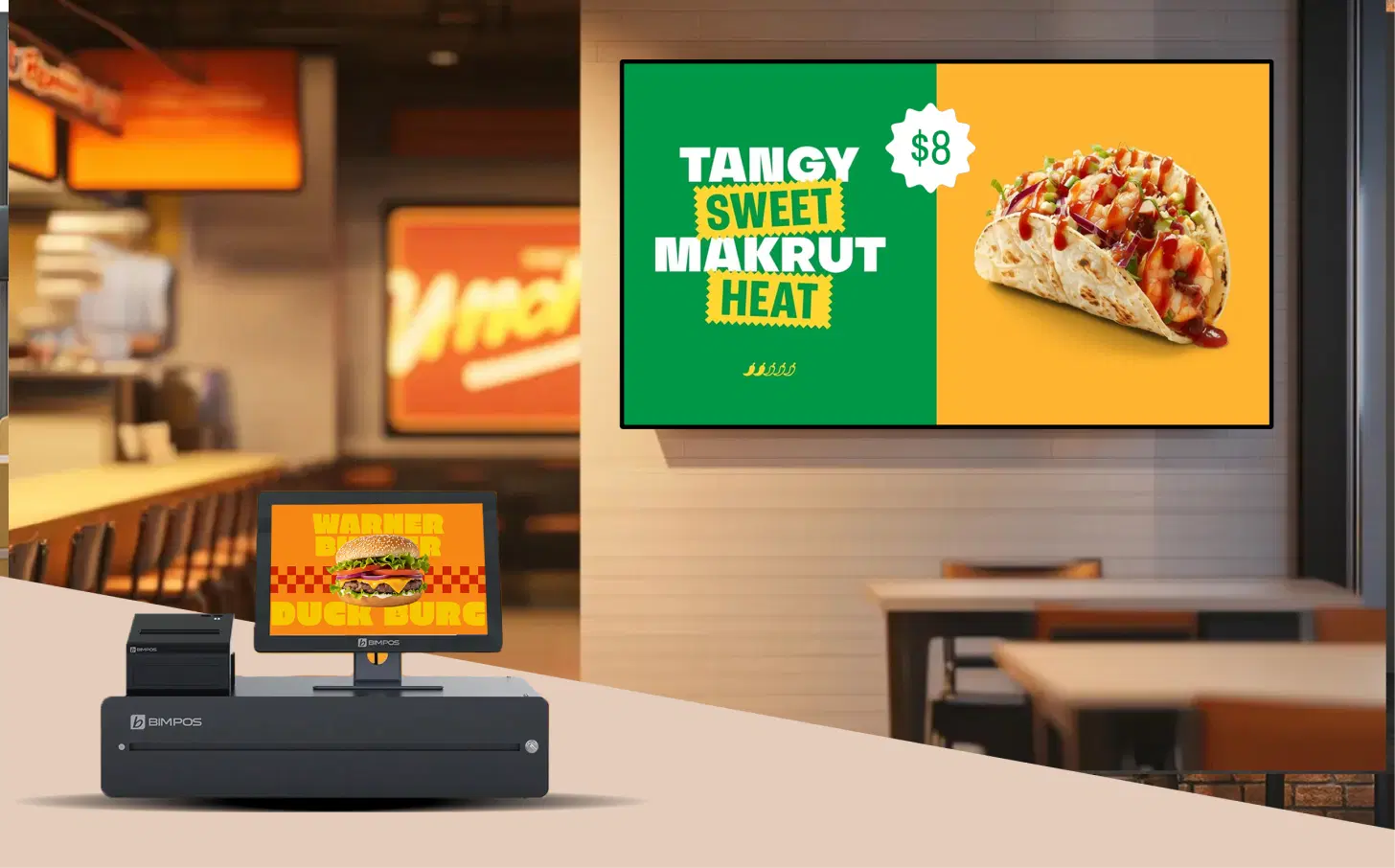 Your POS and Menu Boards — Always in Sync digital menu board feature