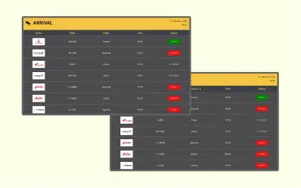 Departure Information