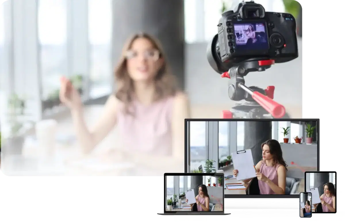 InstaStream interface showing device compatibility