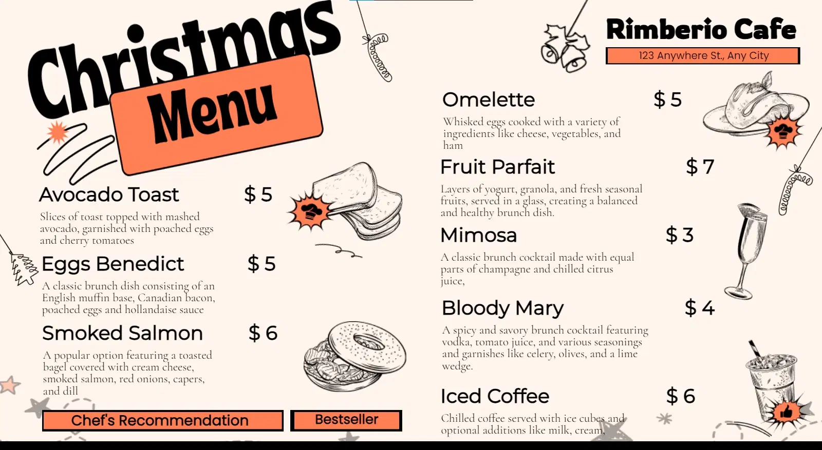 Christmas Menu