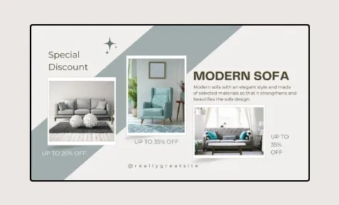 Storefront promotion display