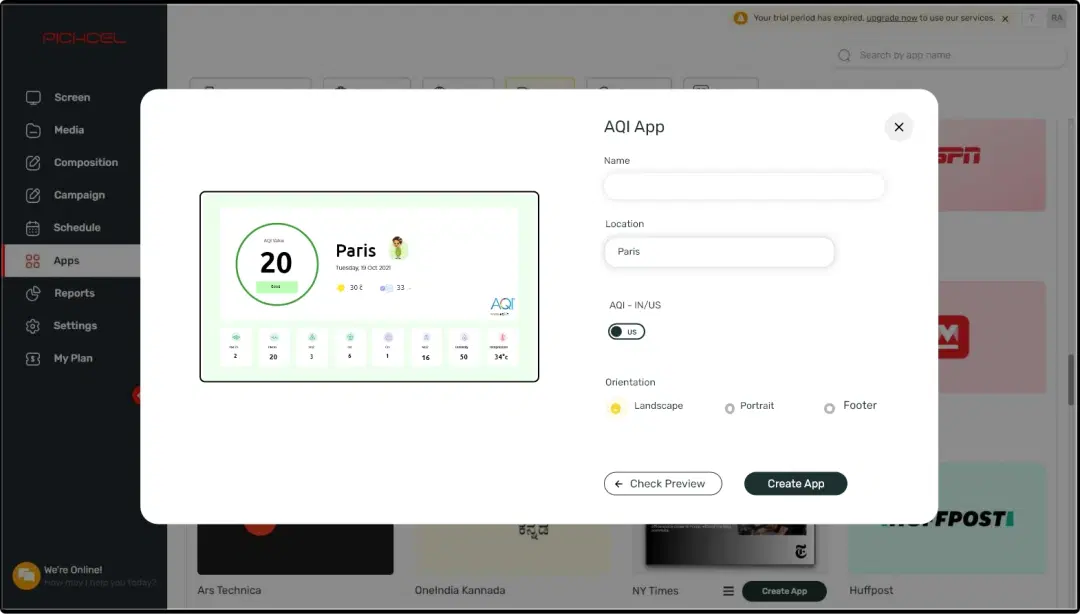 Step 1: Configure the app Step 1: Configure the app