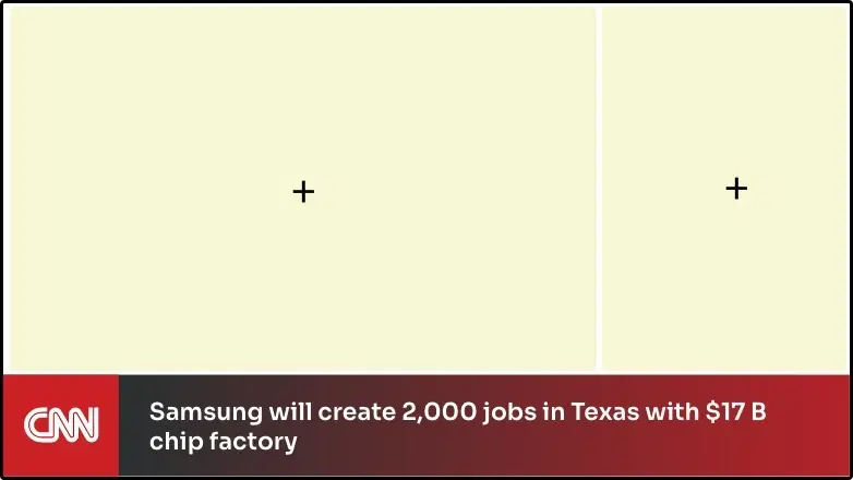 Step 2: Digital signage software interface showing composition window with CNN News app feed being displayed on the bottom Step 2: Digital signage software interface showing composition window with CNN News app feed being displayed on the bottom