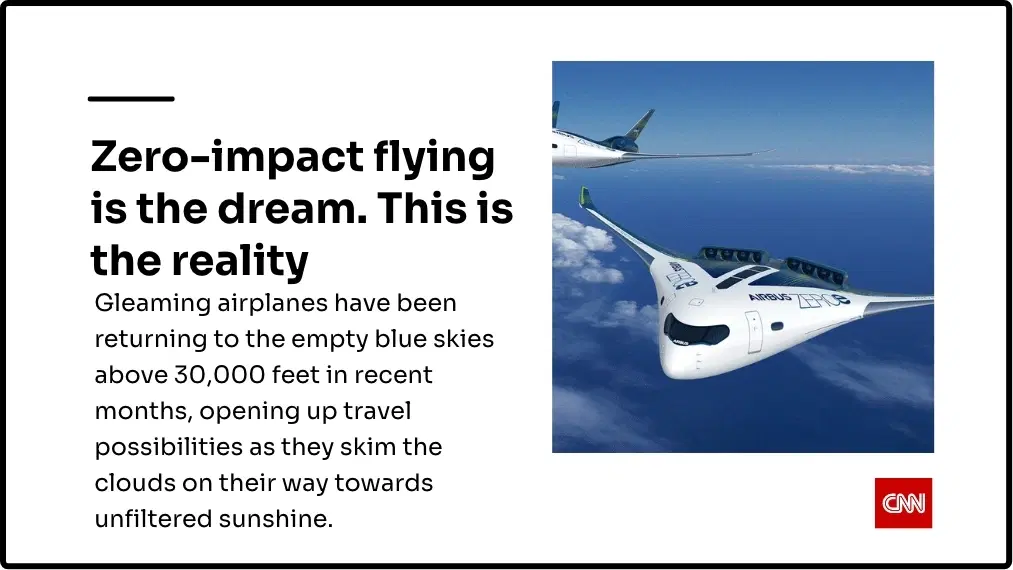 Digital signage CNN News app layout preview showing news topic image on the right and text placed at the left Digital signage CNN News app layout preview showing news topic image on the right and text placed at the left