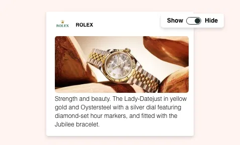 Instagram Plus app content moderation feature screenshot Instagram Plus app content moderation feature screenshot