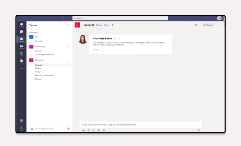 Digital signage Microsoft Teams app option to control the post frequency that can be displayed Digital signage Microsoft Teams app option to control the post frequency that can be displayed
