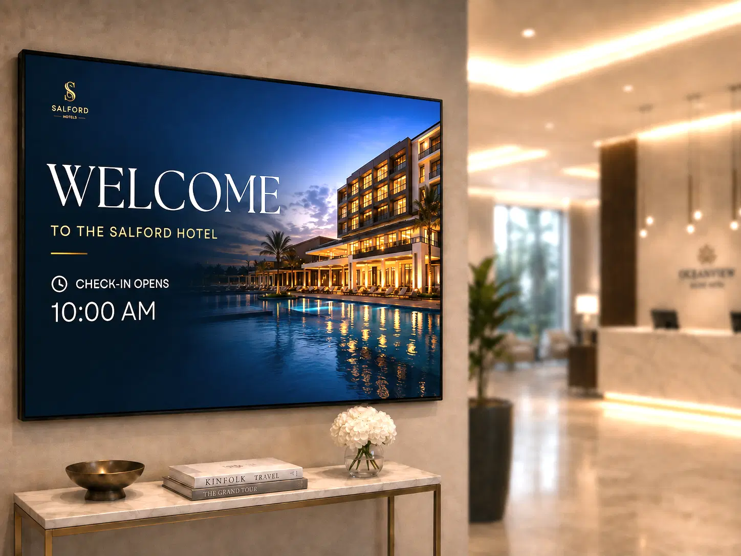 JW Marriott: Hospitality Digital Signage at Scale JW Marriott: Hospitality Digital Signage at Scale