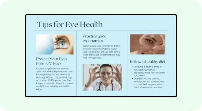 CSR activity on a digital signage screen CSR activity on a digital signage screen