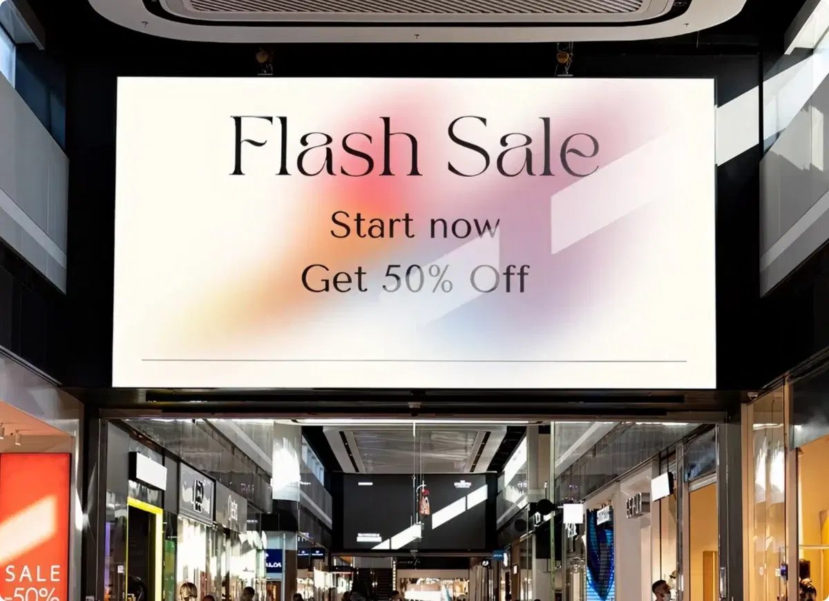 Real-time promotions display Real-time promotions display