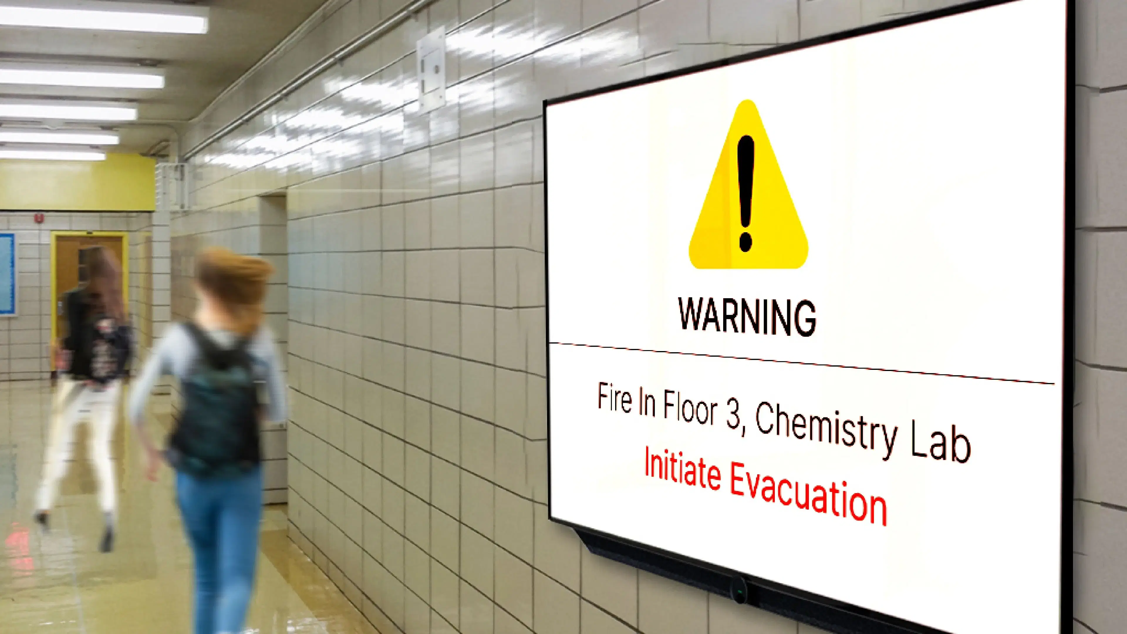 Emergency Alert Screen Emergency Alert Screen