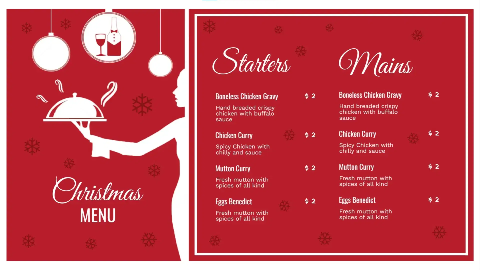 A digital menu board design for restaurants A digital menu board design for restaurants