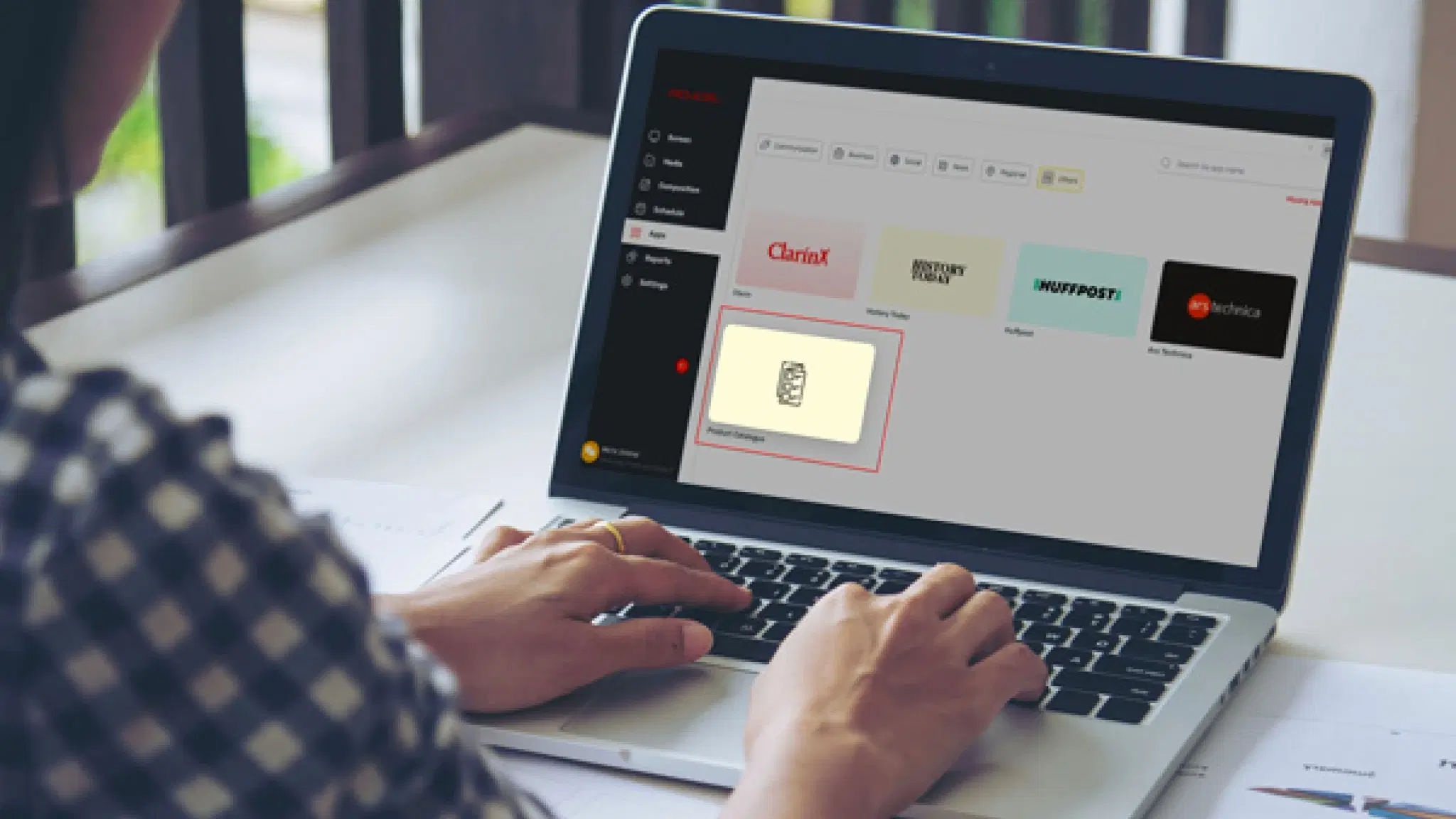 Pickcel Product Catalogue app logo Pickcel Product Catalogue app logo