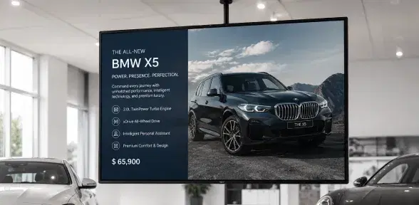 Beginners guide to digital signage for car dealerships Beginners guide to digital signage for car dealerships