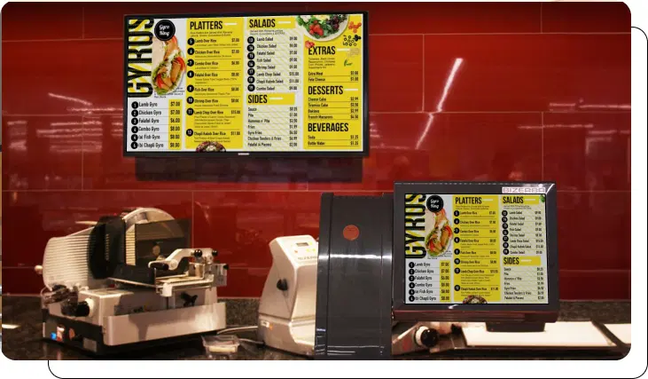 Dynamic pricing with menu updates Dynamic pricing with menu updates