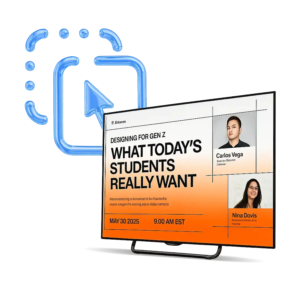 Drag-and-drop content editor canvas with office announcement templates Drag-and-drop content editor canvas with office announcement templates