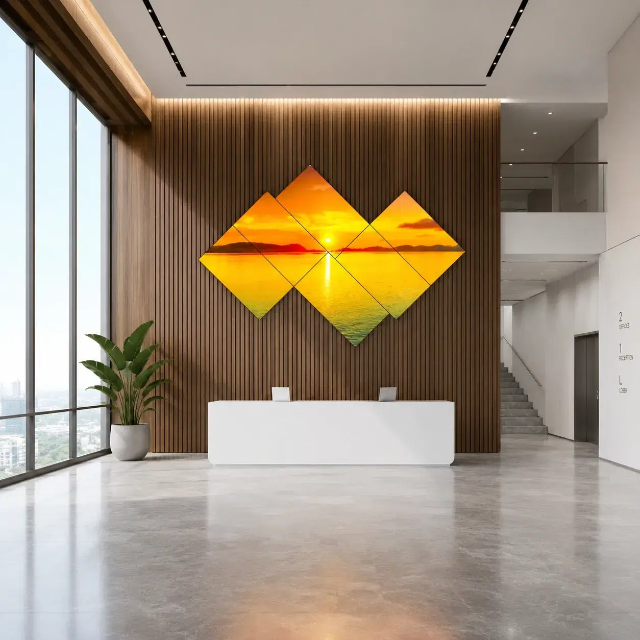 Wallcraft LCD video wall software synchronizing content across multiple screens as one coordinated display Wallcraft LCD video wall software synchronizing content across multiple screens as one coordinated display