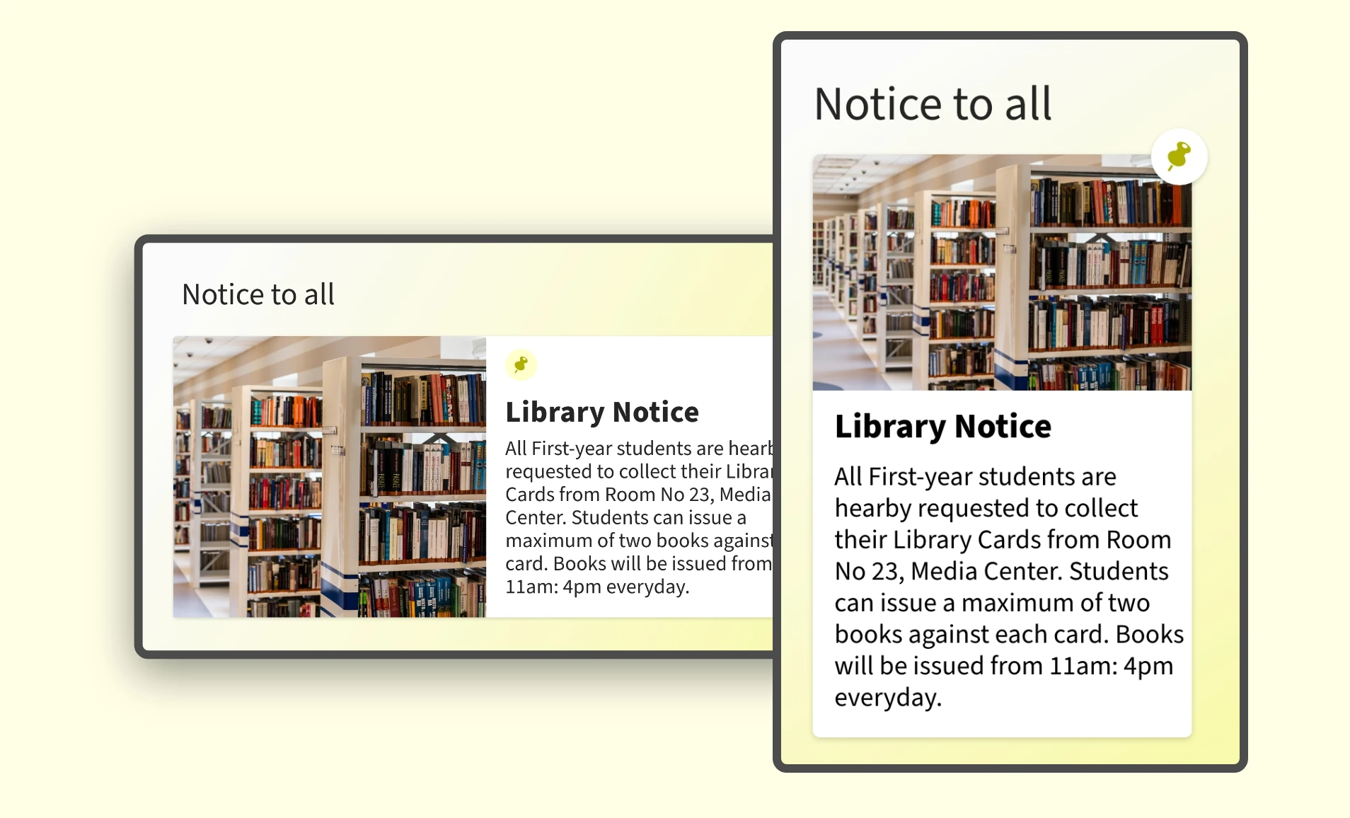digital bulletin board app free