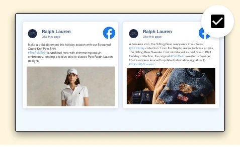 Facebook Plus app configuration window with feature to select the number of facebook posts to display at a time.