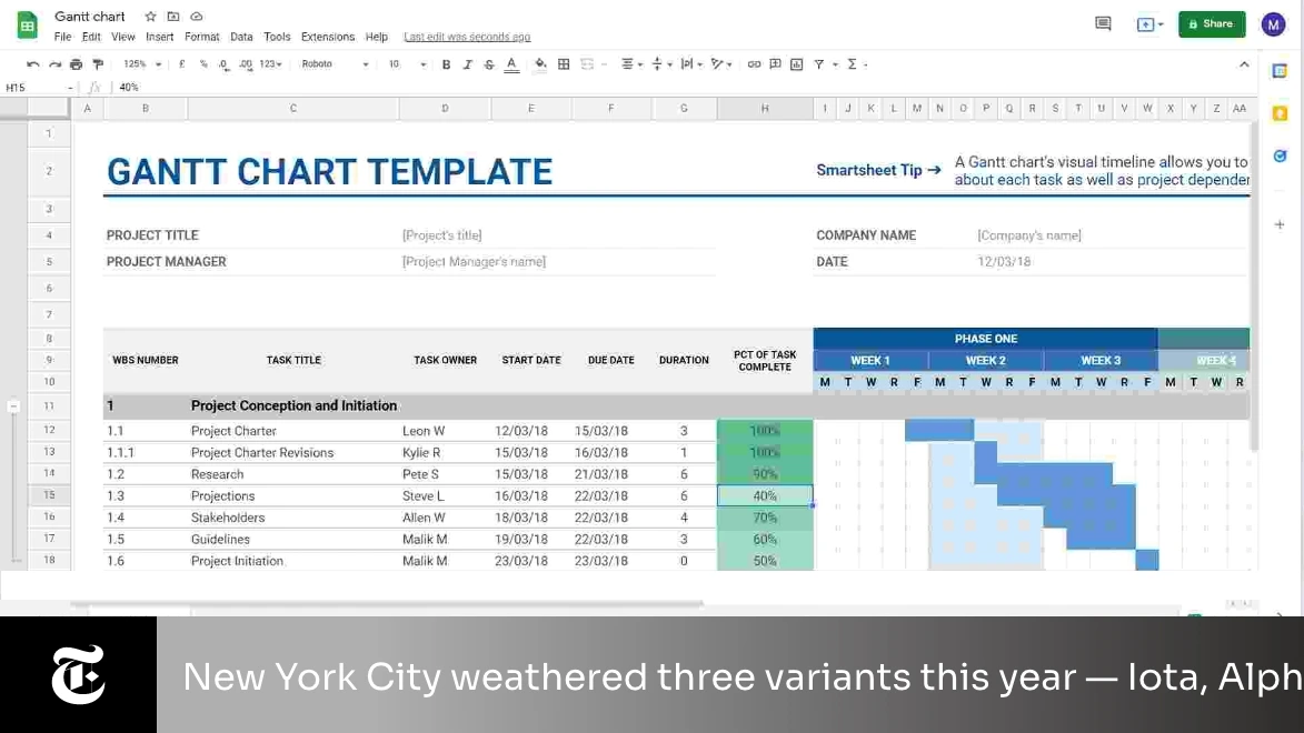 digital signage software interface showing compositon layout with Google sheets app and NYtimes news app contents