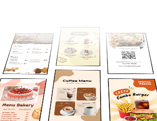 various types of digital menu board