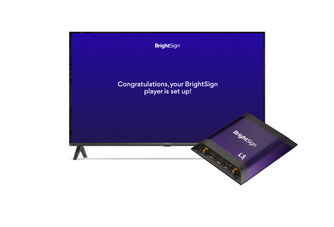 bright sign tv digital signage player