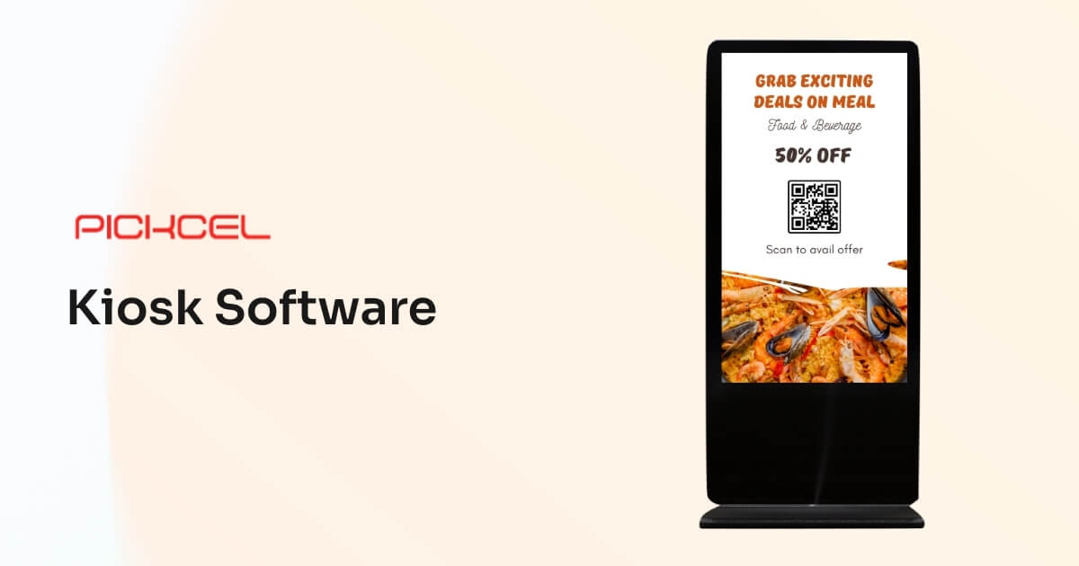 Interactive Digital Signage Kiosk Software Solution